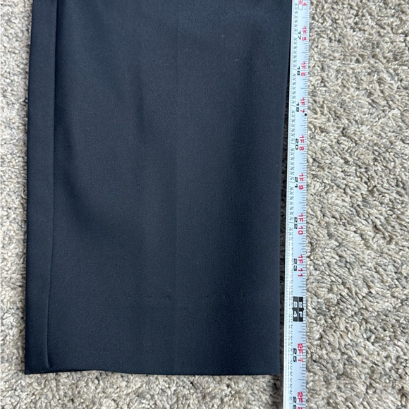 St. John Caviar Black Dress pants 2 XS office buisness casual old money luxury - Picture 10 of 10